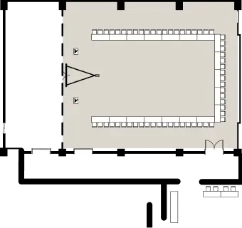 U-shaped（AB room）
