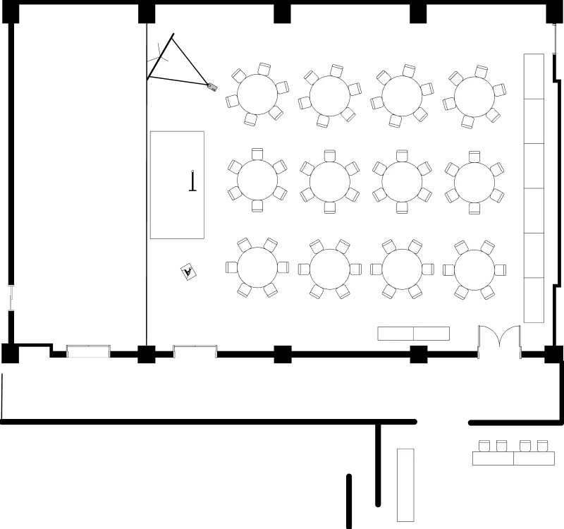 Seated Buffet Party（AB room）